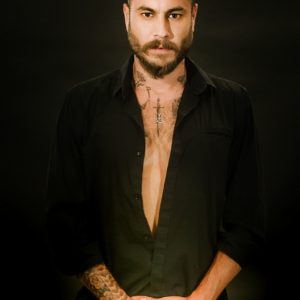 שרשרת כסף עם תליון עוגן