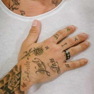 טבעת קצה שחור