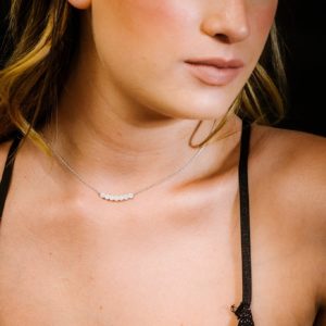 שרשרת שבע עיגולים מכסף 925