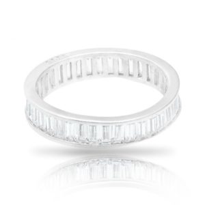 טבעת כסף בגטים שקופים