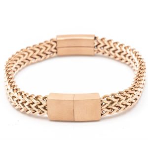 צמיד חוליות עם אלמנט עוגן