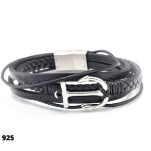 צמיד עוגן עם רצועות כפולות