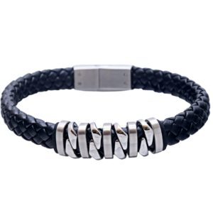 צמיד שחור דגם Tigris Claw