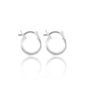 עגילי חישוק קטנים מכסף 925 טהור