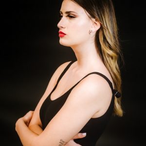 עגילים עגולים מכסף