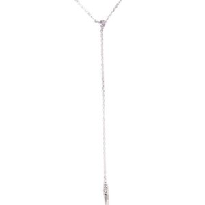 צ'וקר עניבה קליע מכסף 925