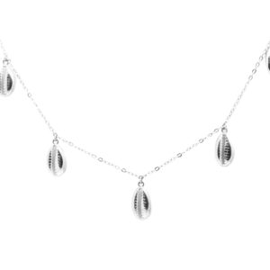 צ'וקר צדפים מכסף 925 טהור