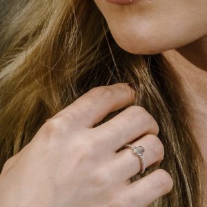 טבעת כסף חמסה