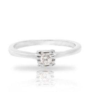 טבעת כסף דובים עם זרקן