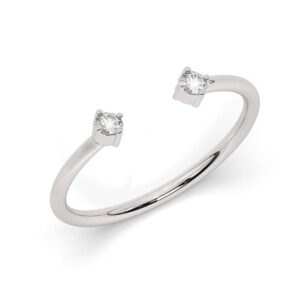 טבעת כסף גמישה