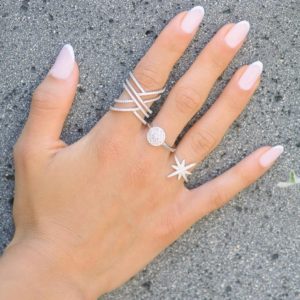 טבעת כסף כוכב הצפון