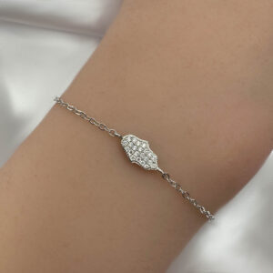 צמיד כסף חמסה קטנה