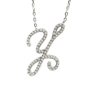 שרשרת אות Y בינונית מכסף