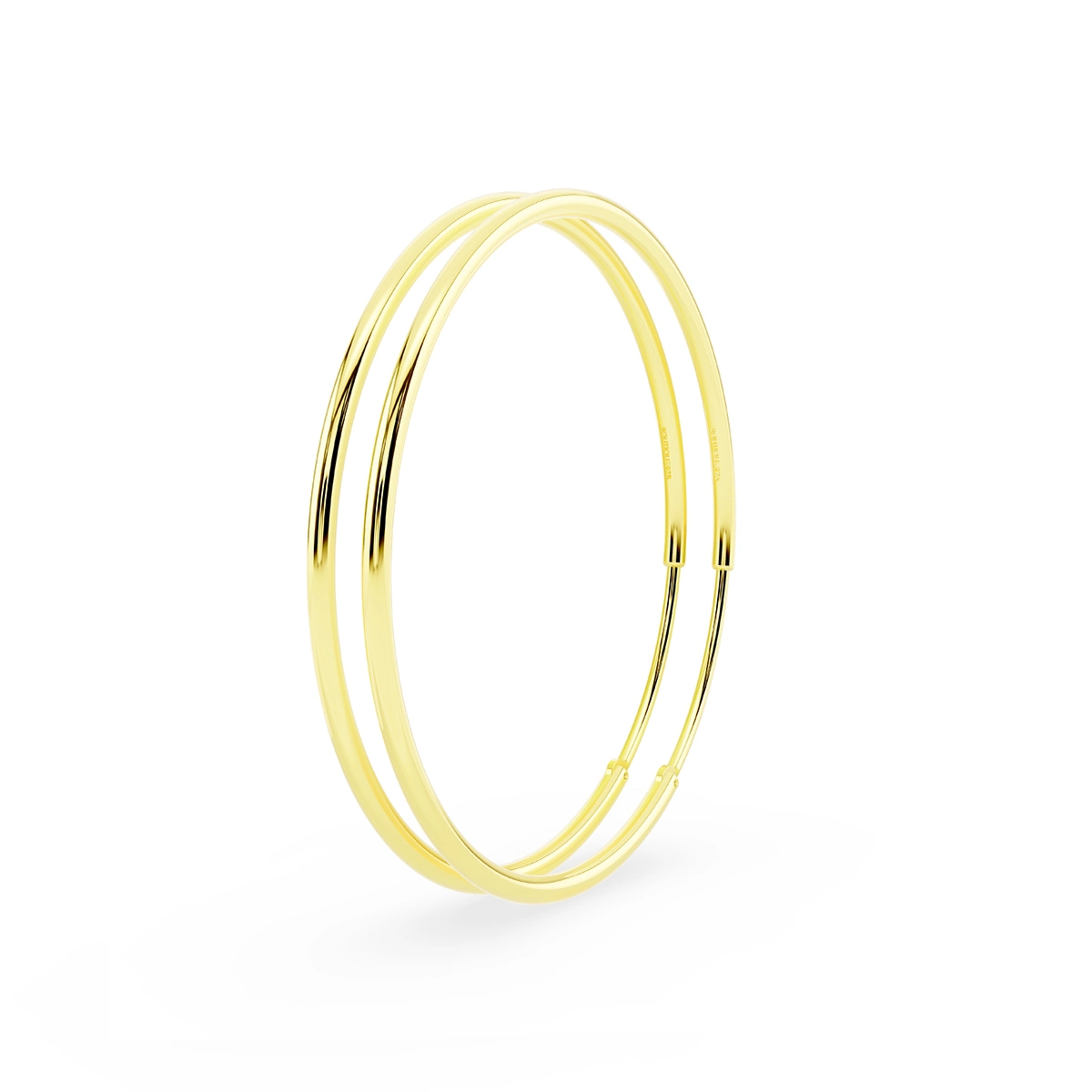 עגילי חישוק גדולים זהב לאישה -עגילי חישוק זהב לאישה - עגילי חישוק מזהב