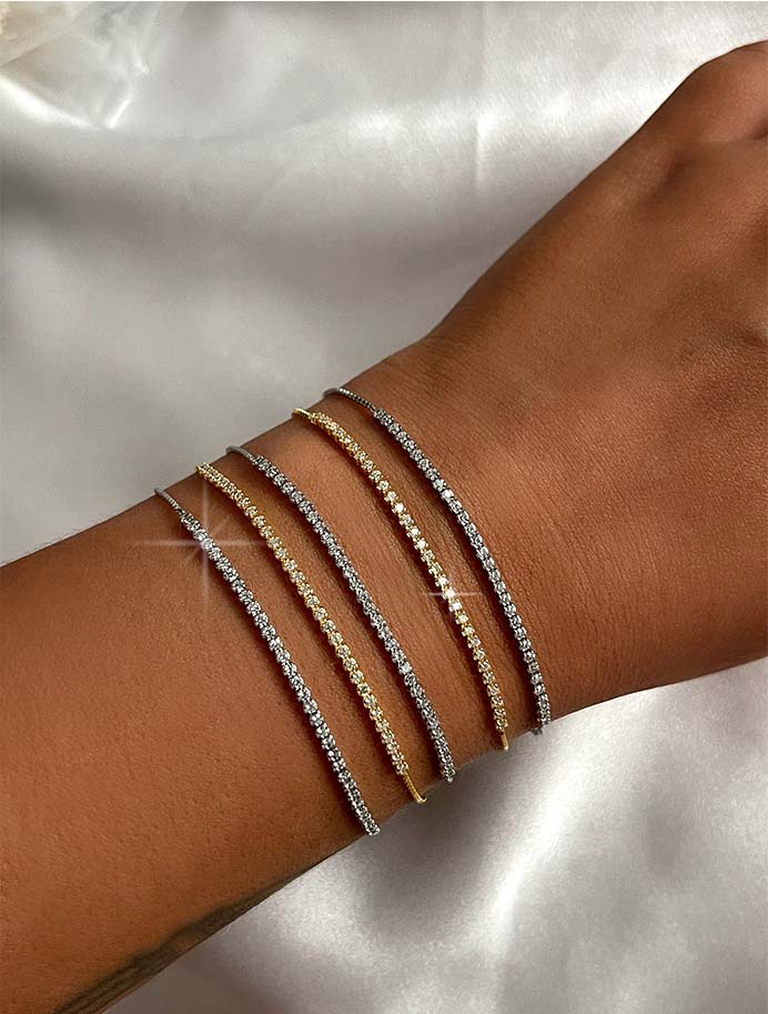 צמיד טניס דקLQ