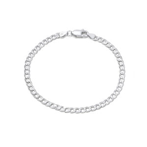 צמיד חוליות דקות מכסף 925 טהור איטלקי