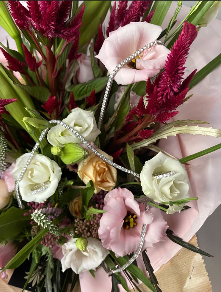 סט טניס מכסף לאישה - Boutique925P5- אתר תכשיטי כסף