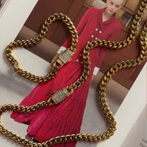 סט שרשרת וצמיד חוליות קיץ