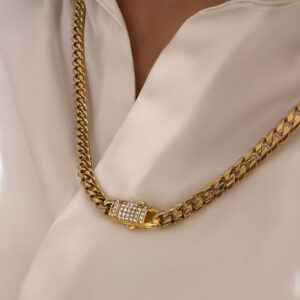 סט שרשרת וצמיד חוליות קיץ