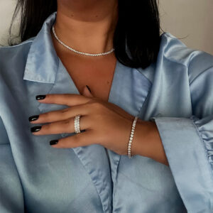 טבעת טניס איטרניטי עדינה