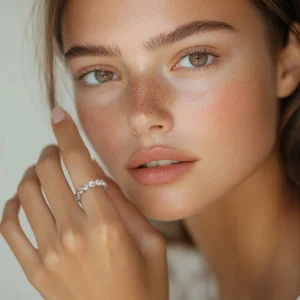 טבעת טניס לבבות עדינים