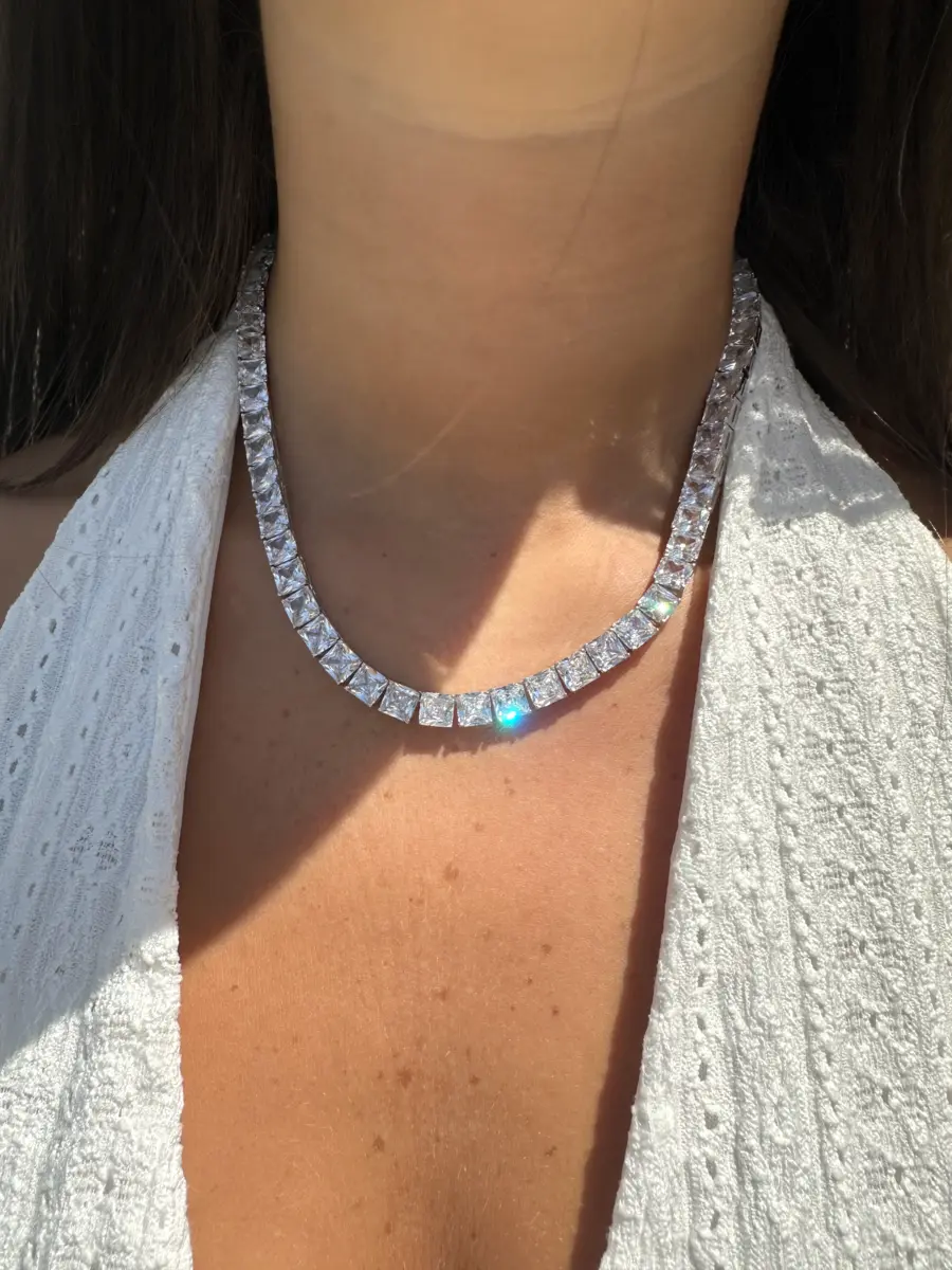 שרשרת טניס מרובעת רויאל (1)