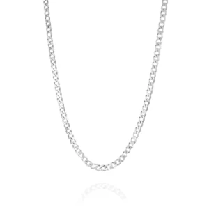 שרשרת חוליות דקות מכסף 925 טהור לגבר