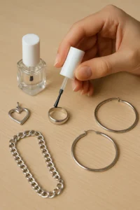 ציפוי לק שקוף