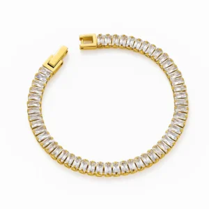 צמיד בגטים בצבע זהב לגבר