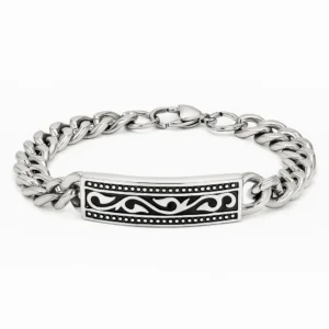 צמיד גורמט טרייבל כסוף